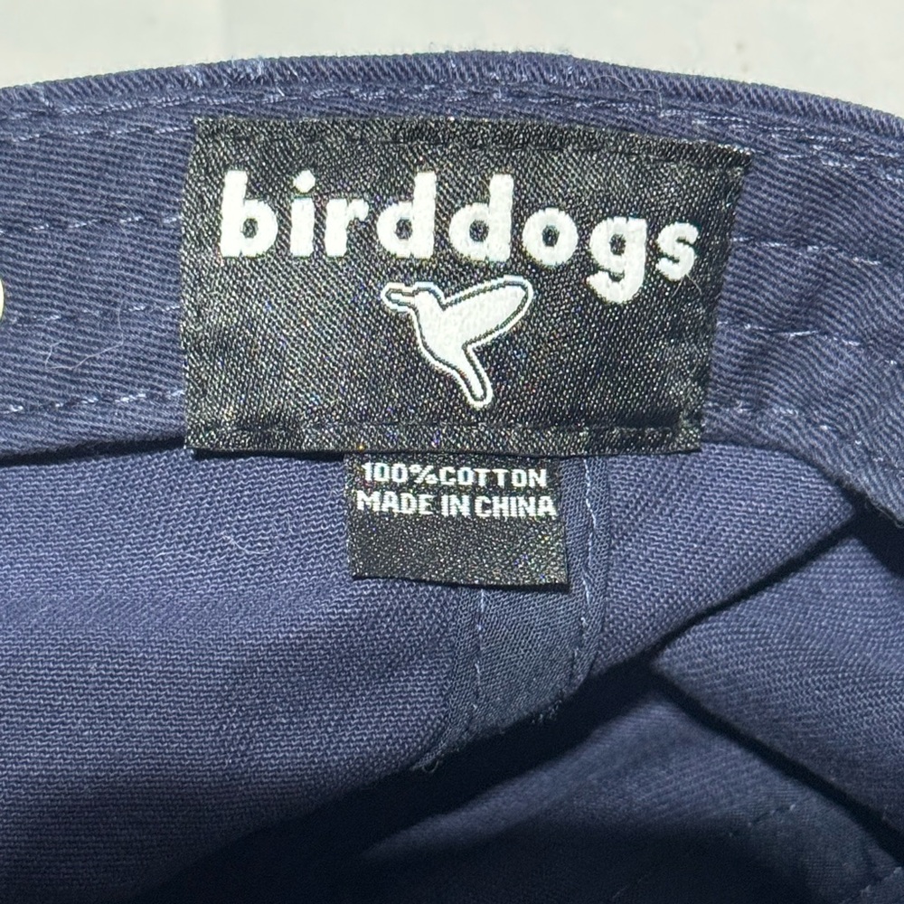 Birddogs Baseball Hat Cap Adult Adjustable Blue Cotton Logo - Picture 5 of 6